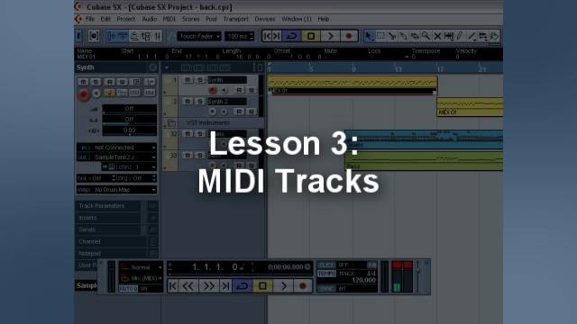 Using Cubase - MIDI Overview