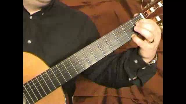 Classical Guitar Solo - 'Lagrima' part 1