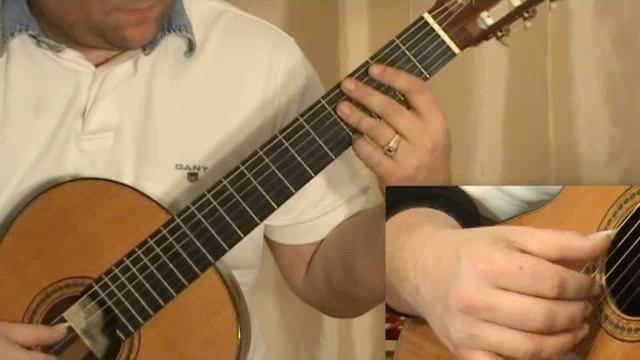 Classical Guitar Solo - Pavane Part 2