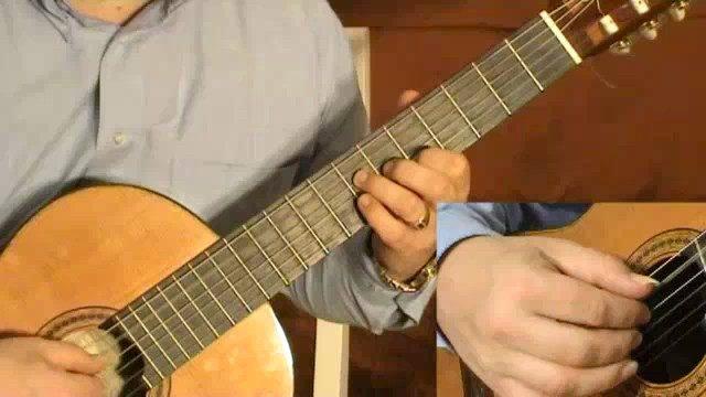 Classical Guitar Solo - Gran Vals(Nokia Waltz) Part 1