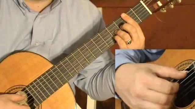 Classical Guitar Solo - Gran Vals(Nokia Waltz) Part 3