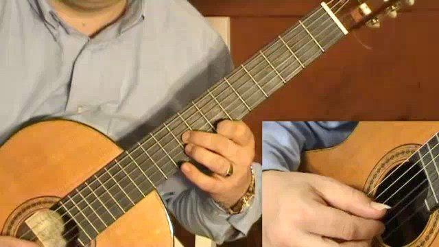 Classical Guitar Solo - Gran Vals(Nokia Waltz) Part 4