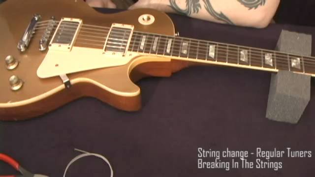 String Change - Regular Tuners & Breaking In The Strings