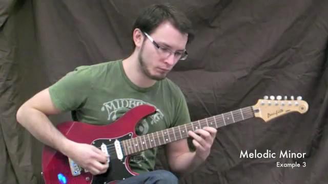 Melodic Minor Scales - Example Improvisation 3