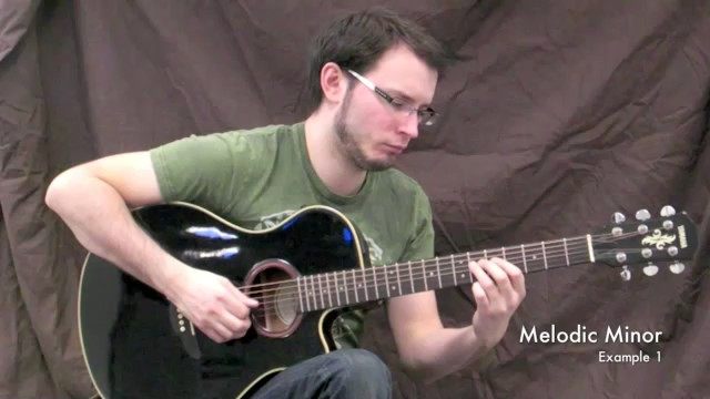 Melodic Minor Scales - Example Improvisation 1