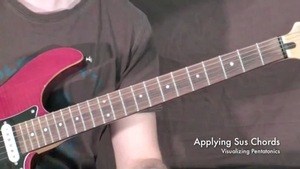 Visualizing Pentatonics - Sus Chord Application