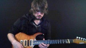 Tapping 7th Chord Arpeggios like Guthrie Govan: G7 - Bm7b5