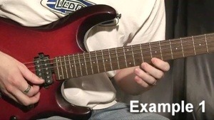 Half Picking: Ionian Patterns